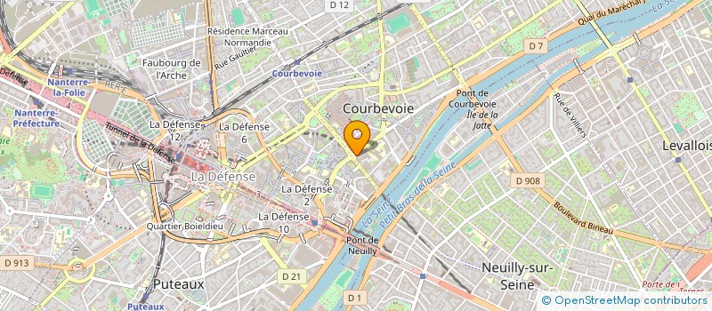 localisation de l'entreprise MADAME LAURA ISABEL VASQUEZ DELGADO à COURBEVOIE