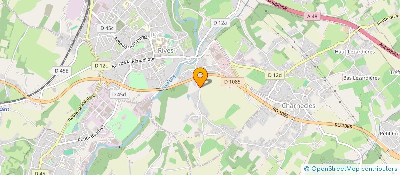 localisation de l'entreprise MADAME LAURA ISOARDI  RIVES