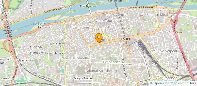 localisation de l'entreprise MADAME LAURA IZEMMOUR  TOURS