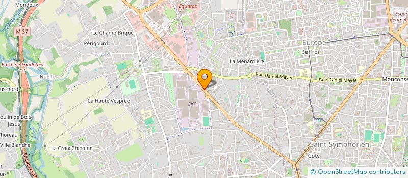 localisation de l'entreprise MADAME LAURA JACQUART  SAINT-CYR-SUR-LOIRE