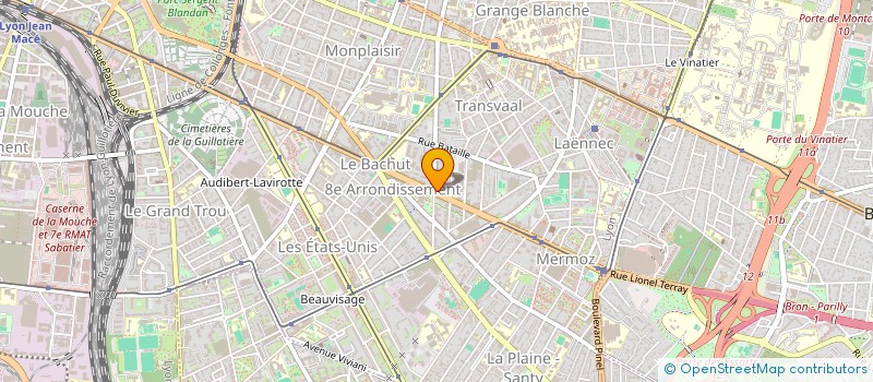 localisation de l'entreprise MADAME LAURA JACQUET  SAINT-GERMAIN-AU-MONT-D'OR