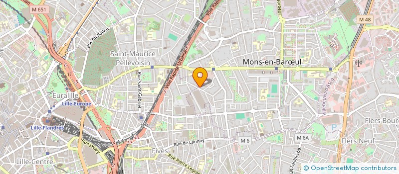 localisation de l'entreprise MADAME LAURA JACQUET  MONS-EN-BARUL