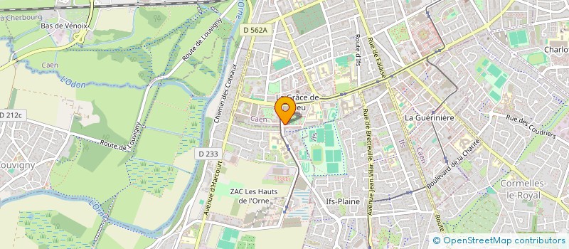 localisation de l'entreprise MADAME LAURA JAFFREZIC à CAEN