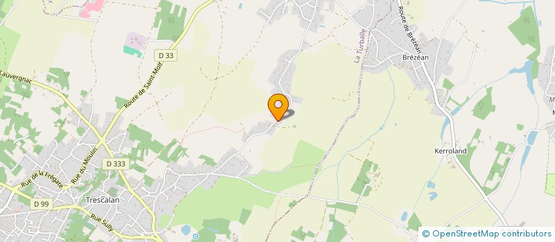 localisation de l'entreprise MADAME LAURA JAGU  LA TURBALLE