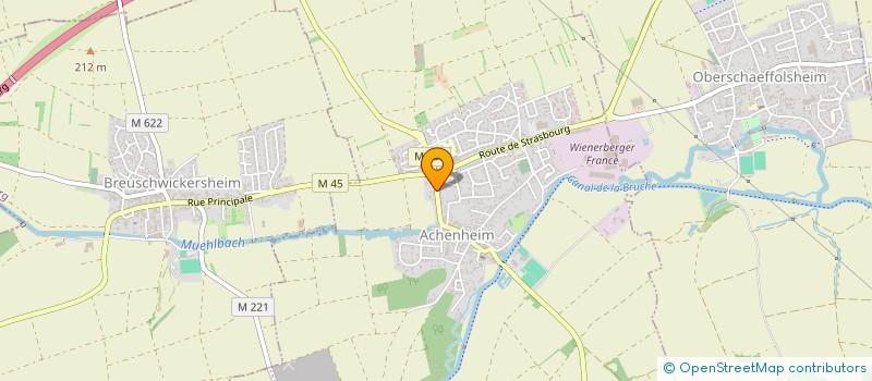 localisation de l'entreprise MADAME LAURA JALLU  ACHENHEIM