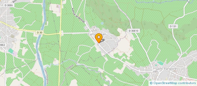 localisation de l'entreprise MADAME LAURA JANKOWIAK  PEZENAS