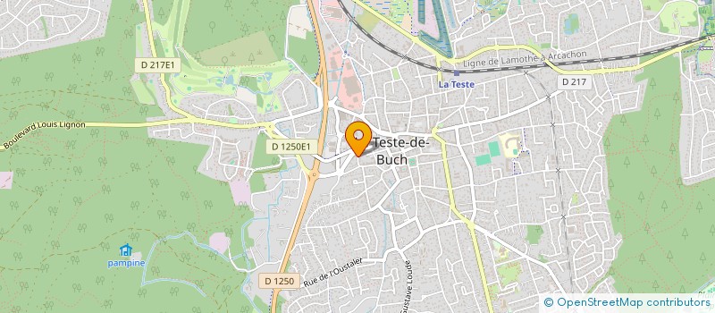 localisation de l'entreprise MADAME LAURA JAULIN à LA TESTE-DE-BUCH