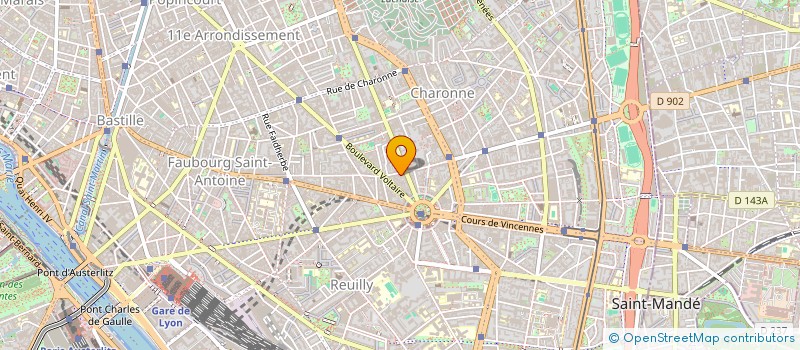 localisation de l'entreprise MADAME LAURA JAYAWARDENE  PARIS