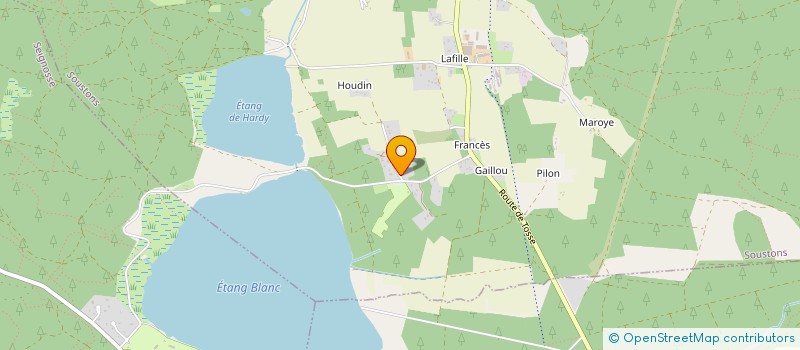 localisation de l'entreprise MADAME LAURA JEMELGO  SOUSTONS