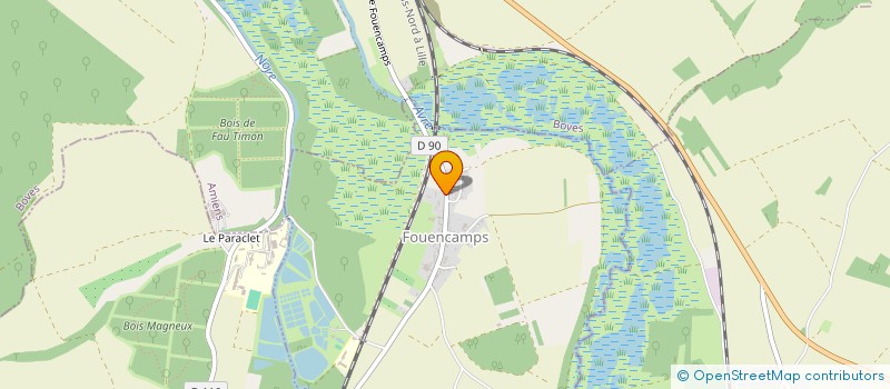 localisation de l'entreprise MADAME LAURA JERUZALSKA  FOUENCAMPS