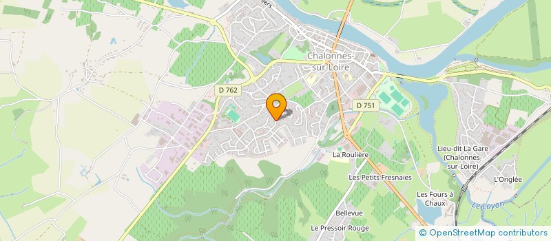 localisation de l'entreprise MADAME LAURA JOLLY  CHATEAUBRIANT