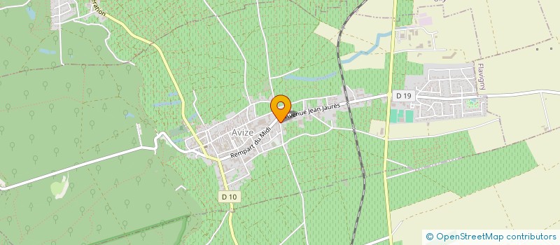 localisation de l'entreprise MADAME LAURA JOLY  AVIZE