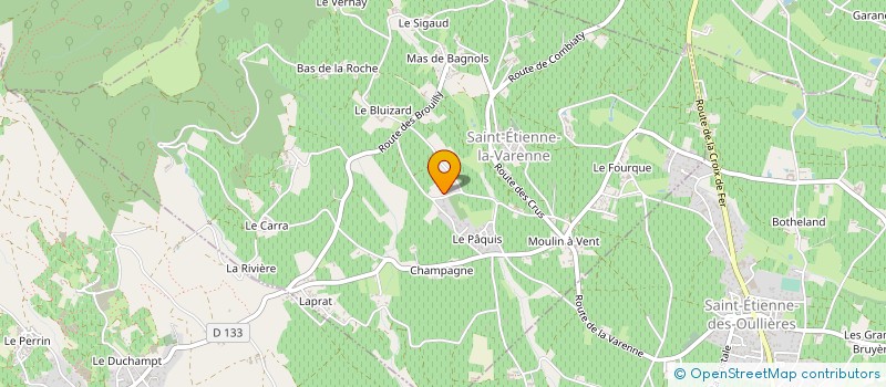 localisation de l'entreprise MADAME LAURA JOMARD  BLACE