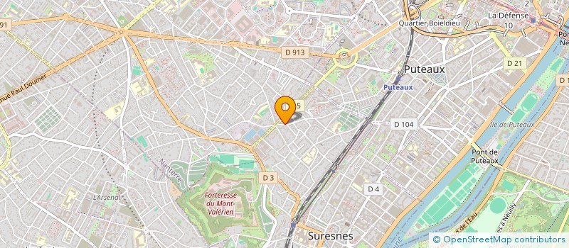 localisation de l'entreprise MADAME LAURA KARSENTY à SURESNES
