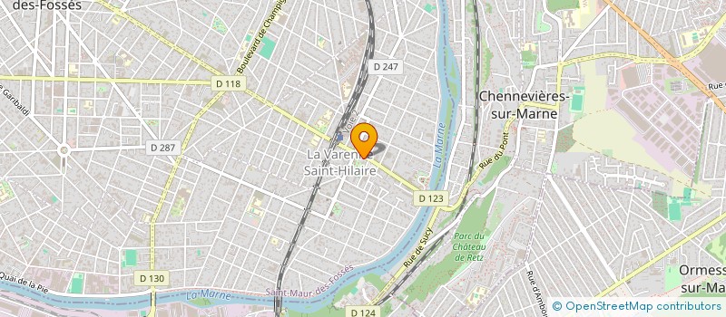 localisation de l'entreprise MADAME LAURA KAUFMANN à SAINT-MAUR-DES-FOSSES