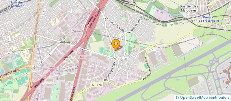 localisation de l'entreprise MADAME LAURA KHACHATURYAN  WISSOUS