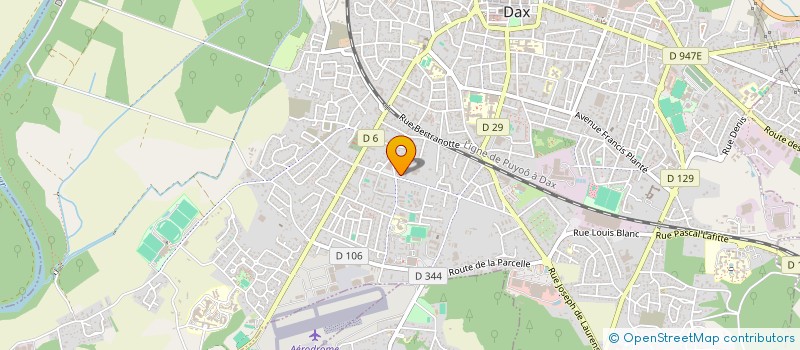 localisation de l'entreprise MADAME LAURA KISTLER à DAX