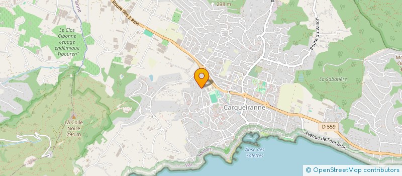 localisation de l'entreprise MADAME LAURA KNOBLOCH  CARQUEIRANNE
