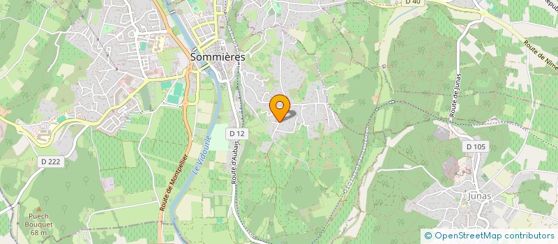 localisation de l'entreprise MADAME LAURA KREMPANSZKY  SOMMIERES