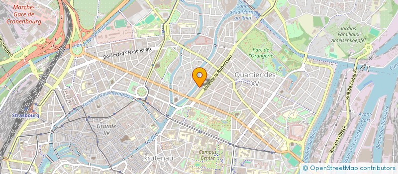 localisation de l'entreprise MADAME LAURA KRUMENACKER  STRASBOURG