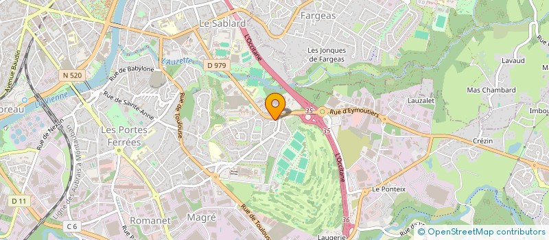 localisation de l'entreprise MADAME LAURA LABROUSSE à LIMOGES