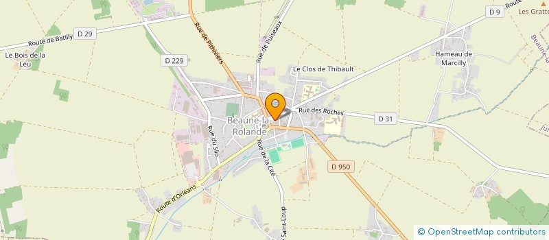 localisation de l'entreprise MADAME LAURA LACOMBE à BEAUNE-LA-ROLANDE