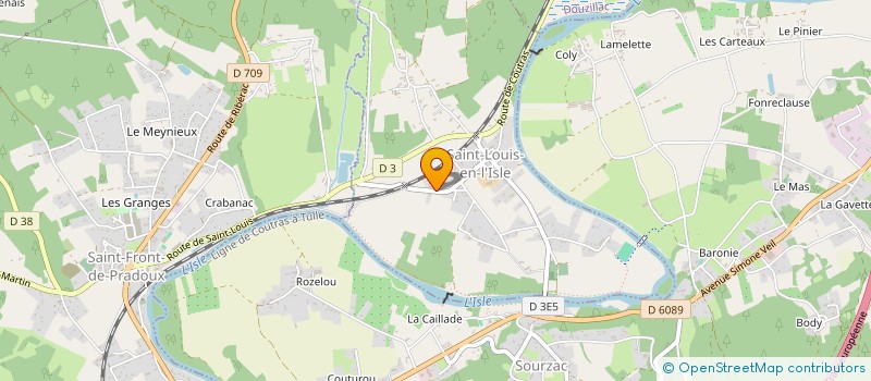 localisation de l'entreprise MADAME LAURA LAFFITTE  BOURGNAC