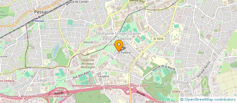 localisation de l'entreprise MADAME LAURA LAFON  BOULIAC