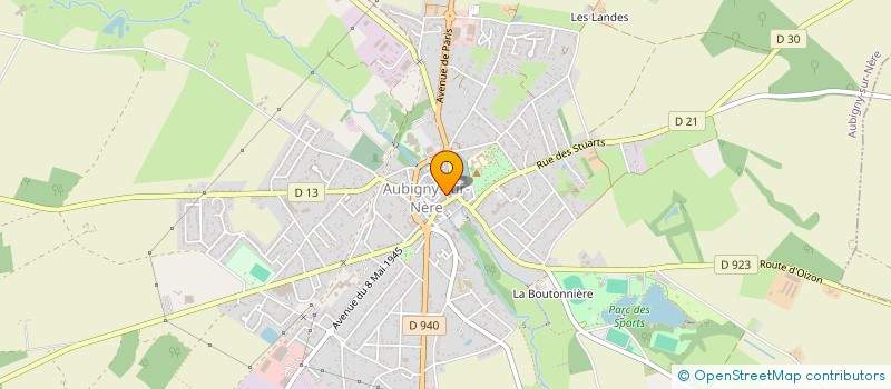 localisation de l'entreprise MADAME LAURA LALONDE à AUBIGNY-SUR-NERE