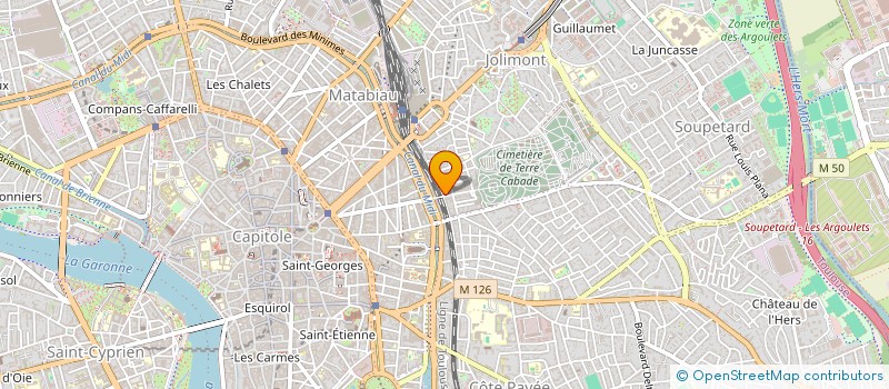 localisation de l'entreprise MADAME LAURA LALVEE  TOULOUSE