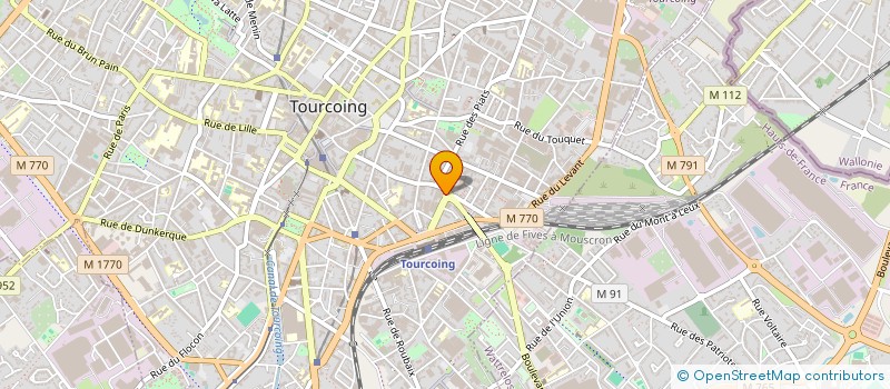 localisation de l'entreprise MADAME LAURA LAMPIS à TOURCOING