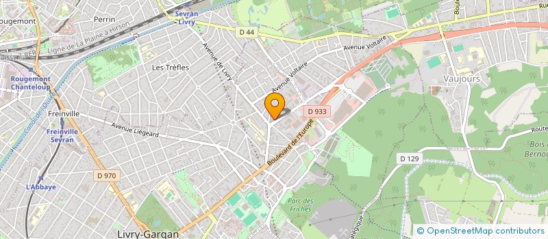 localisation de l'entreprise MADAME LAURA LANCRIN  LIVRY-GARGAN