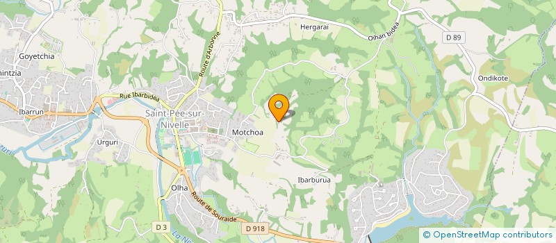 localisation de l'entreprise MADAME LAURA LANDART  SAINT-PEE-SUR-NIVELLE