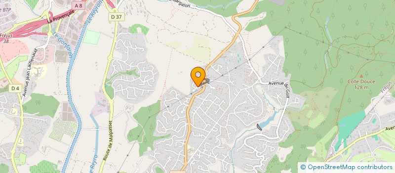 localisation de l'entreprise MADAME LAURA LANDI à FREJUS