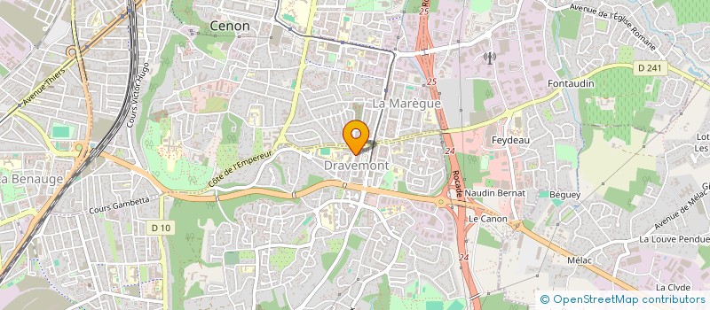 localisation de l'entreprise MADAME LAURA LARRIEU  BOULIAC