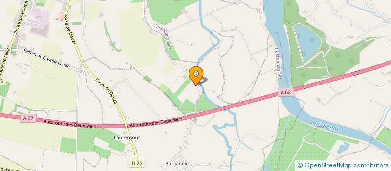 localisation de l'entreprise MADAME LAURA LARTIGUE  SAINT-NICOLAS-DE-LA-GRAVE