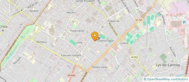 localisation de l'entreprise MADAME LAURA LARTISIEN à ROUBAIX
