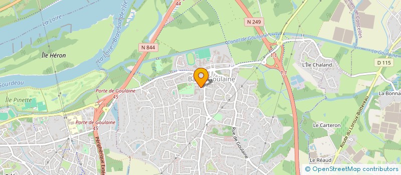 localisation de l'entreprise MADAME LAURA LASBLEIZ  BASSE-GOULAINE