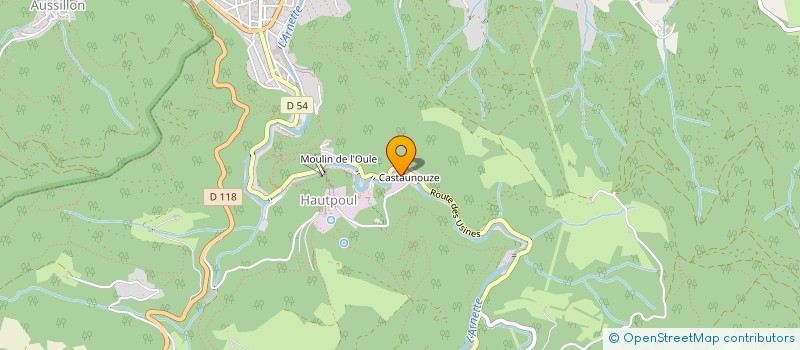 localisation de l'entreprise MADAME LAURA LATZAGUE  MAZAMET