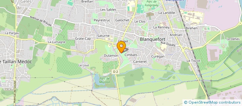 localisation de l'entreprise MADAME LAURA LAVAUD à BLANQUEFORT