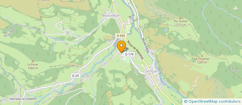 localisation de l'entreprise MADAME LAURA LAY  BEAUDEAN