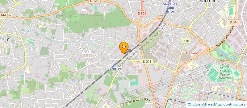 localisation de l'entreprise MADAME LAURA LAYANI  GROSLAY