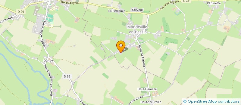 localisation de l'entreprise MADAME LAURA LE BOUCHER  BRICQUEVILLE