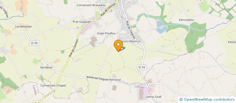 localisation de l'entreprise MADAME LAURA LE BOUGEANT  PENVENAN