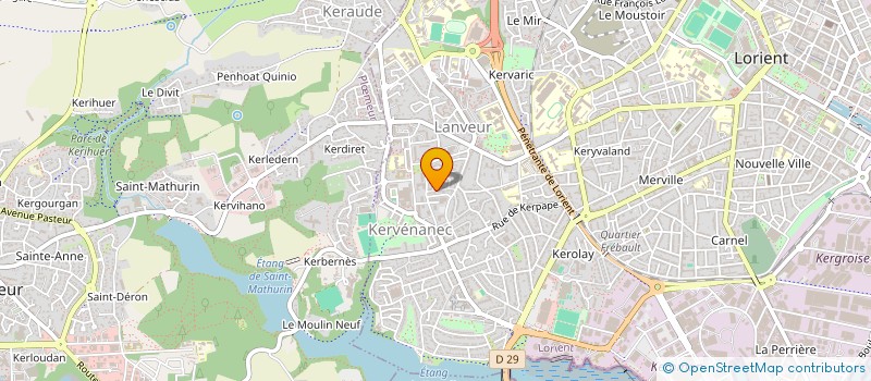 localisation de l'entreprise MADAME LAURA LE BOULCH  LORIENT