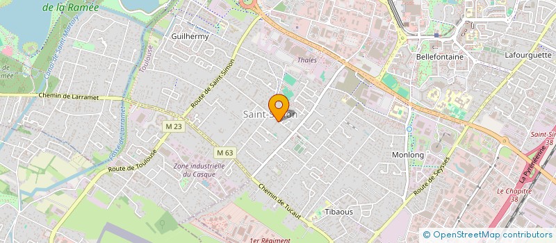 localisation de l'entreprise MADAME LAURA LE NOURS  TOULOUSE