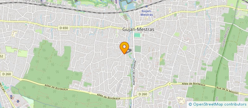 localisation de l'entreprise MADAME LAURA LE ROUZIC  GUJAN-MESTRAS