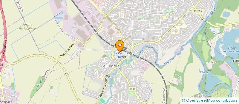 localisation de l'entreprise MADAME LAURA LEBEGGE  LE CENDRE