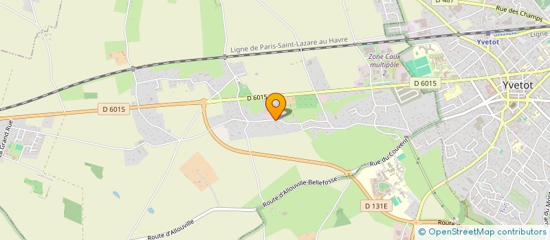 localisation de l'entreprise MADAME LAURA LECOQ  VALLIQUERVILLE