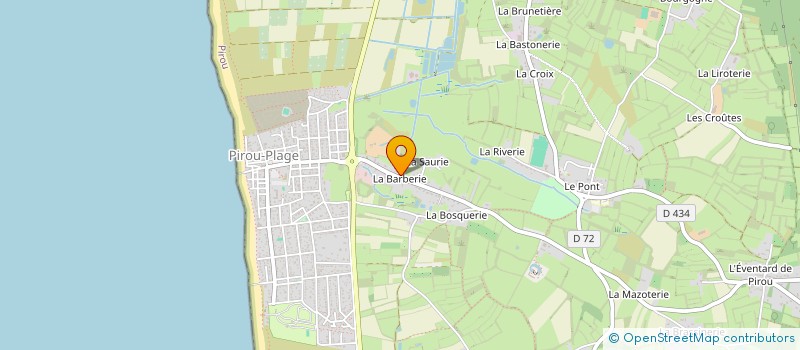 localisation de l'entreprise MADAME LAURA LEDANOIS  PIROU